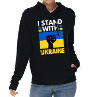 I Stand With Stop War Lightweight Hoodie | Artistshot