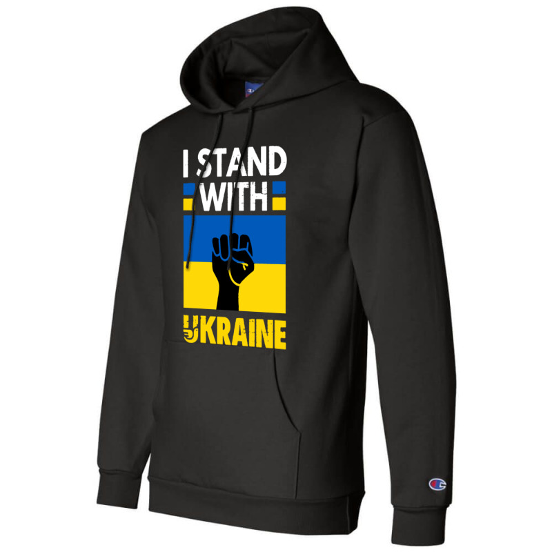 I Stand With Stop War Champion Hoodie | Artistshot