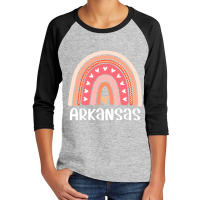 Arkansas Rainbow For Women And Girls Youth 3/4 Sleeve | Artistshot