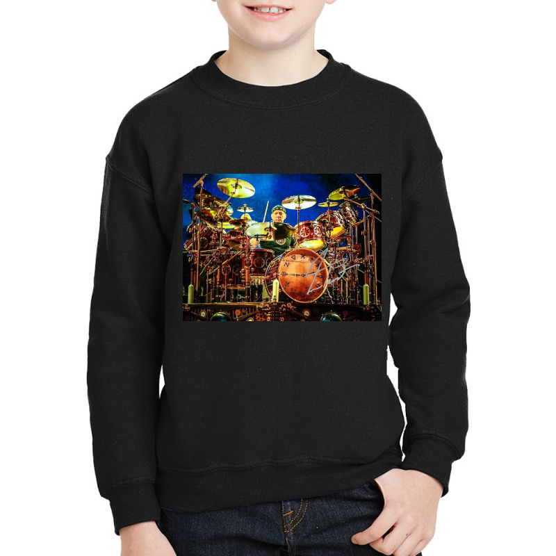 Neil Peart Encore Youth Sweatshirt by MichaelCooper | Artistshot