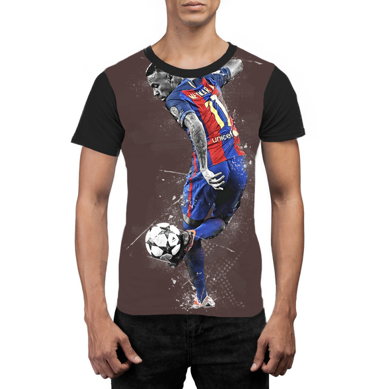 Neymar Aesthetic Nostalgia Graphic T-shirt | Artistshot