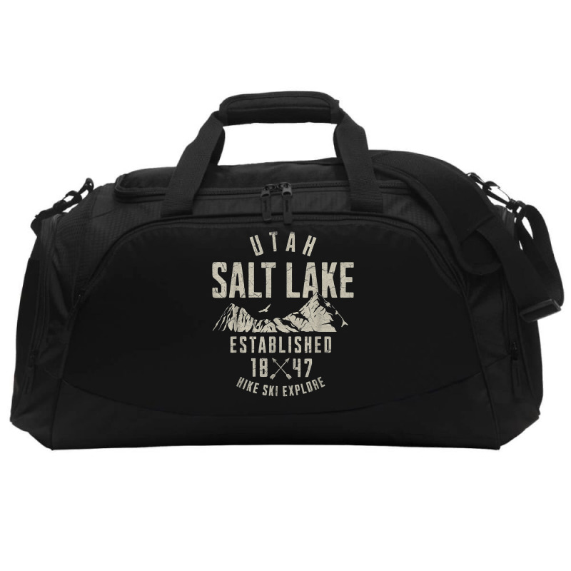 Salt Lake City Utah Nature Ski Hiking Outdoors T Shirt Active Duffel | Artistshot