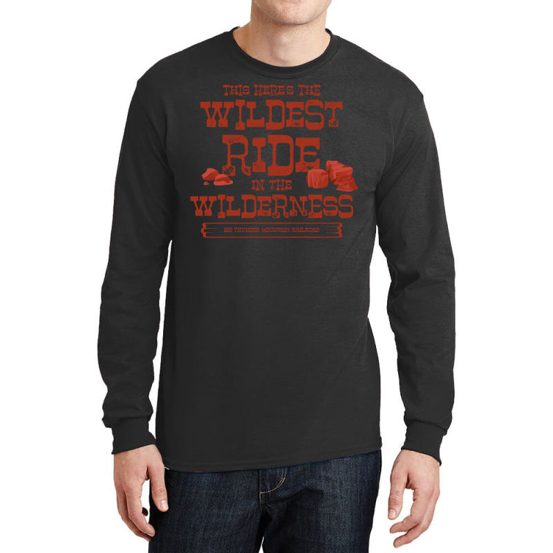 Big Thunder Mountain  Wildest Ride In The Red Girl Long Sleeve Shirts by alhninabdianb | Artistshot