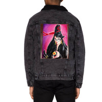 Bayonetta Main Character Artwork Unisex Sherpa-lined Denim Jacket | Artistshot