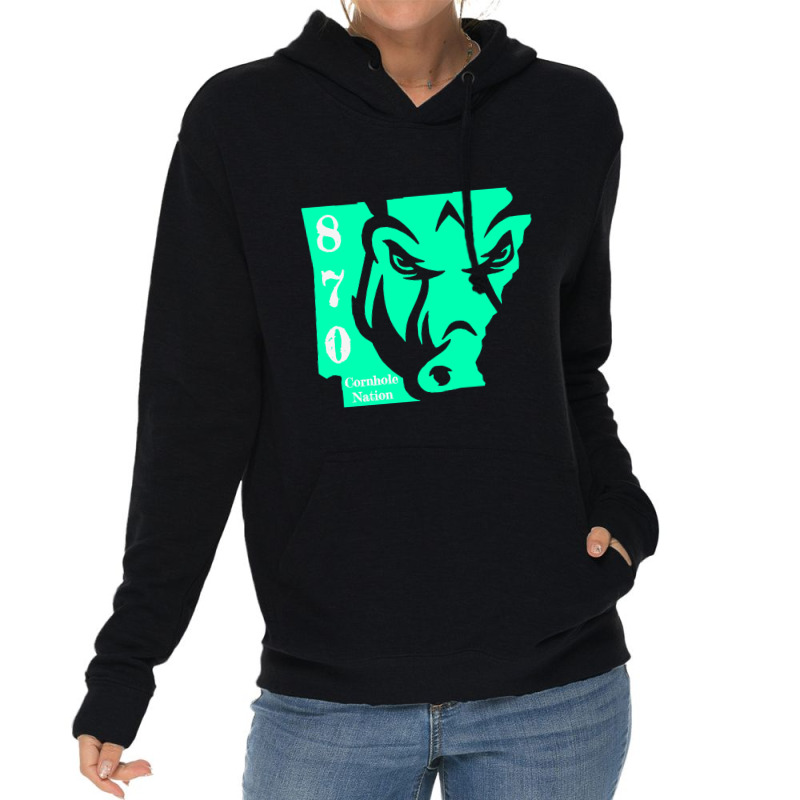 870 Hog Mint Lightweight Hoodie by davidozoan | Artistshot