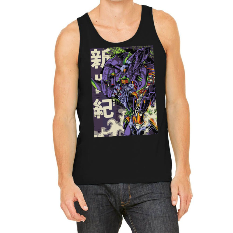 Eva Unit 01 Tank Top by chancedon | Artistshot