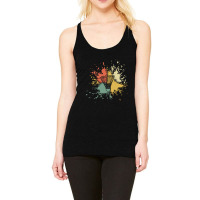 Badminton Ink Splash Racerback Tank | Artistshot