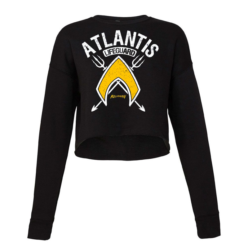 Atlantis Lifeguard Cropped Sweater by ClaytonPaulToquero | Artistshot