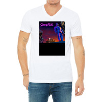 Snowfall Fx Tv Show Classic Poster 70s Travel (1) V-neck Tee | Artistshot