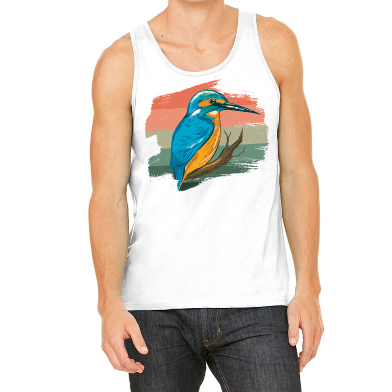 Kingfisher Bird Feathers Cobalt Blue Humor Funny Tank Top | Artistshot