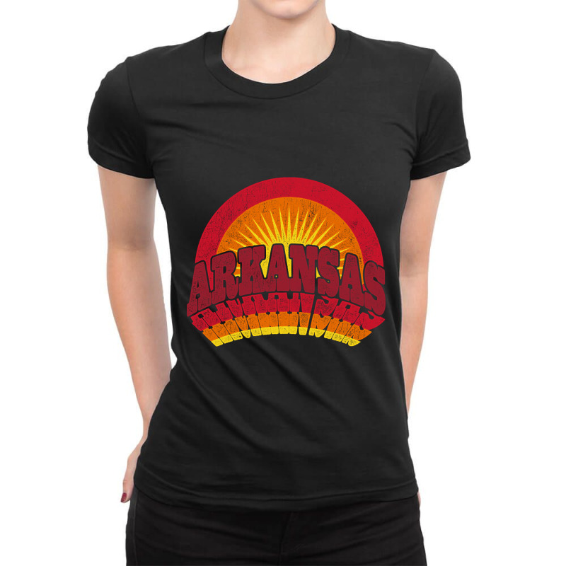 Arkansas Rise And Shine Ladies Fitted T-Shirt by ternacanuda | Artistshot