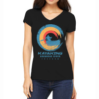 Arkansas River Kayak Adventure Women's V-neck T-shirt | Artistshot