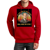 Retro At The End Of This Story Will I Roll My Eyes Poster Gift (1) Unisex Hoodie | Artistshot