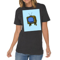 Television Set Poster Nostalgia (1) Vintage T-shirt | Artistshot