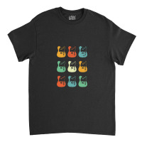 Tstyle Electric Guitar Bodies Retro Theme Classic T-shirt | Artistshot