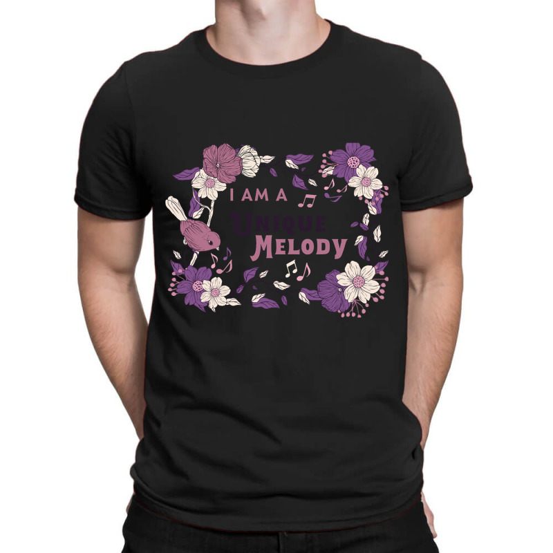 I Am A Unique Melody, In Purple T-shirt | Artistshot