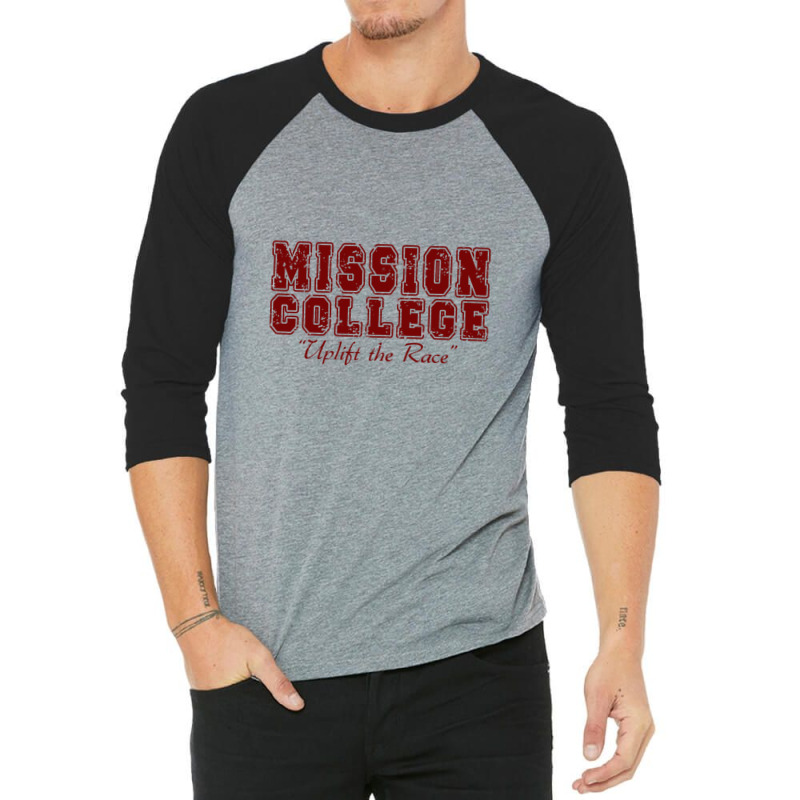 Mission College Maroon 3/4 Sleeve Shirt | Artistshot