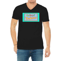 Uk Retro 90x27s Cbbc The Story Of Tracy Beaker Design Poster Summer (1 V-neck Tee | Artistshot