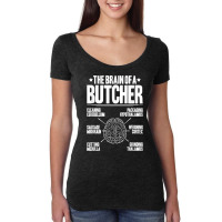 Typical Brain Butcher T Shirt Women's Triblend Scoop T-shirt | Artistshot