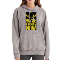 We Are Enemies Now Poster Retro (1) Vintage Hoodie | Artistshot