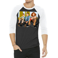 Workaholics Tv Show Art Poster Nature (1) 3/4 Sleeve Shirt | Artistshot