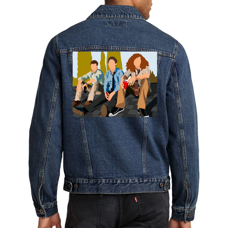 Workaholics Tv Show Art Poster Nature (1) Men Denim Jacket by nanzolveyt | Artistshot