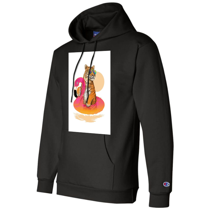 Chillin Champion Hoodie by stevewoodard | Artistshot