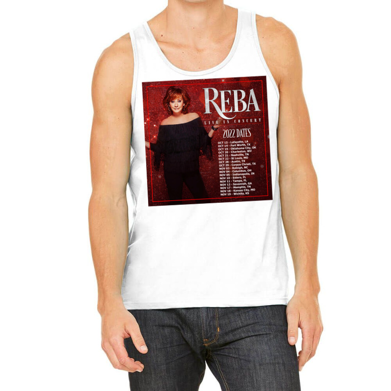 Reba Tour 2022   2023 Locations And Dates Tank Top by erdahljeikel2 | Artistshot