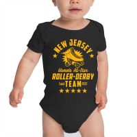 New Jersey Roller Derby Team Baby Bodysuit | Artistshot