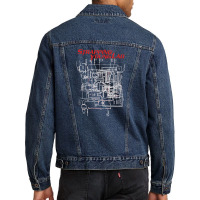 Strapping Young Lad Men Denim Jacket | Artistshot