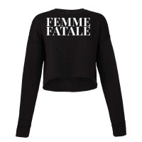 Femme Fatale Cropped Sweater | Artistshot