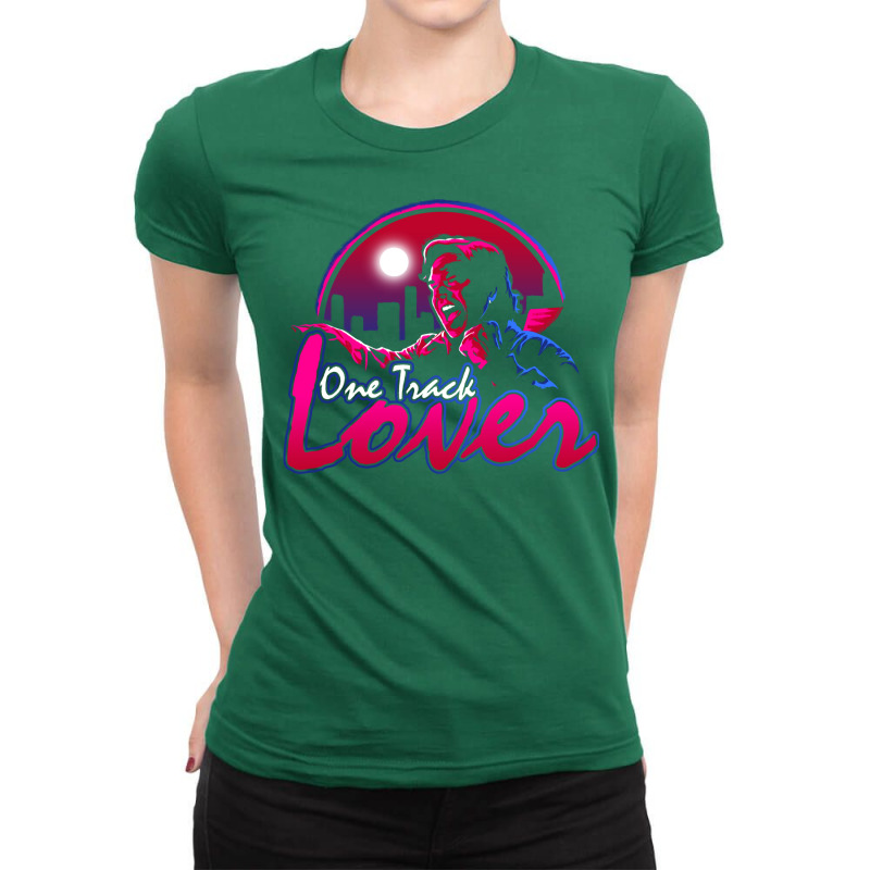 One Track Lover Ladies Fitted T-Shirt by ilenyaafko8 | Artistshot