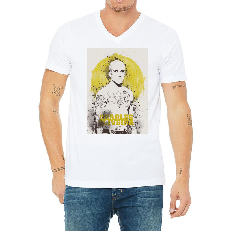 Charles Oliveira V-neck Tee | Artistshot