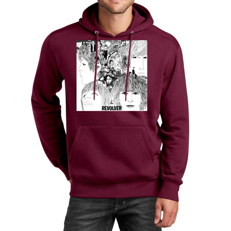 Revolver Album Cover Unisex Hoodie by erdahljeikel2 | Artistshot