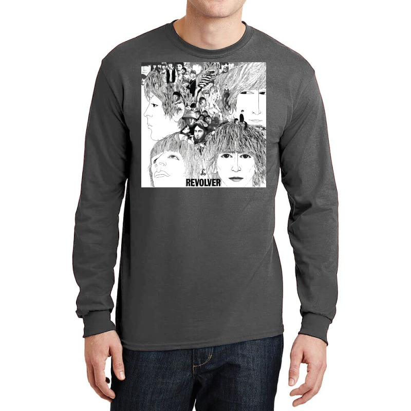 Revolver Album Cover Long Sleeve Shirts by erdahljeikel2 | Artistshot