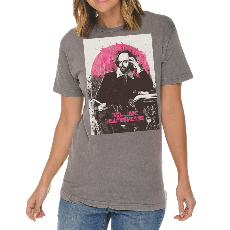 William Shakespeare Vintage T-shirt | Artistshot