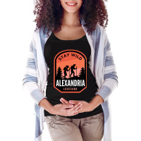 Alexandria Louisiana Hiking In Nature-dnm51 Maternity Scoop Neck T-shirt | Artistshot