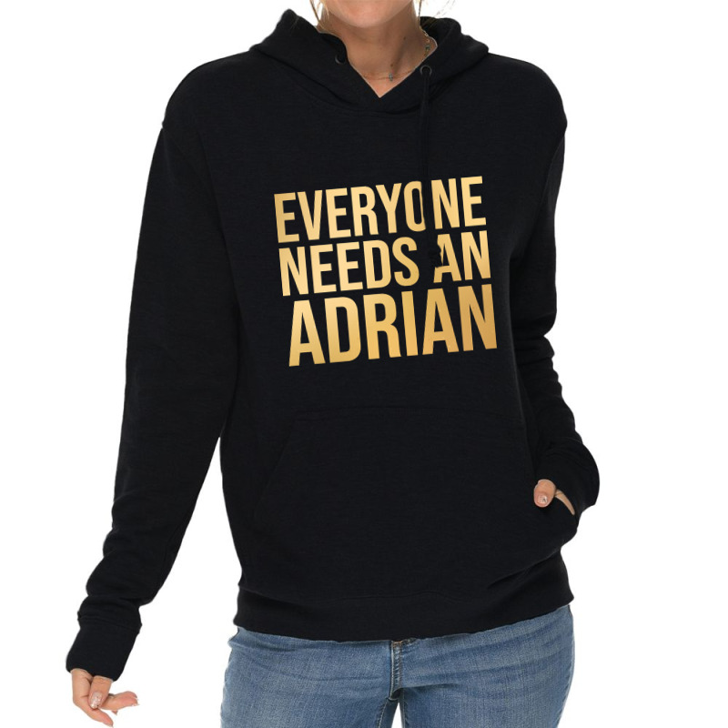 Adrian Name-kmd7s Lightweight Hoodie | Artistshot