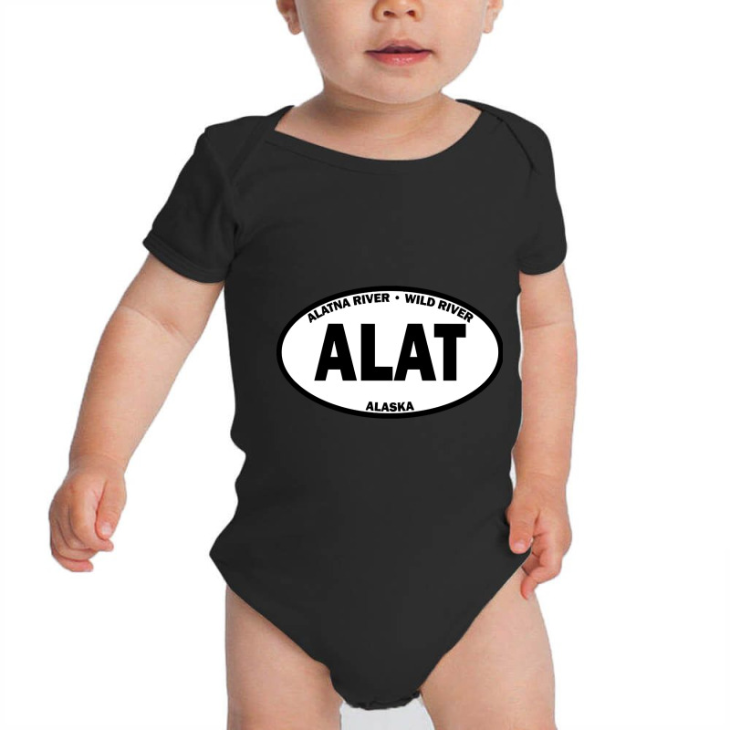 Alatna Wild River Oval Baby Bodysuit by Binzdodi | Artistshot