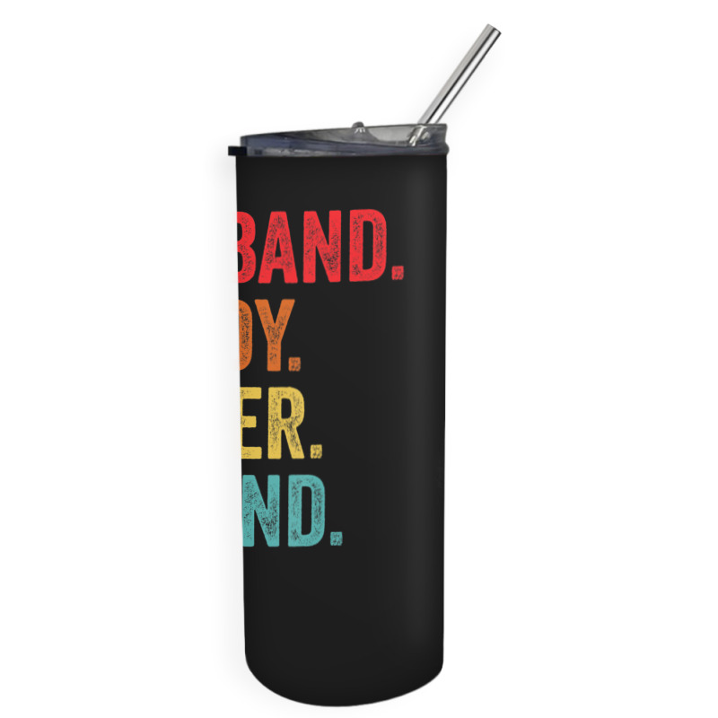 Hot Trend Husband Daddy Father Gamer Legend Video Gaming Lover Skinny Tumbler | Artistshot