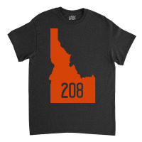 Area Code -  State Of Idaho Classic T-shirt | Artistshot