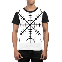 Aegishjalmur Viking Rune Symbol  Aesthetic Cute Graphic T-shirt | Artistshot