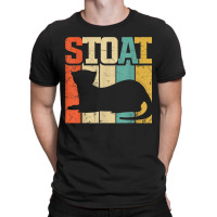 Vintage Stoat Short-tailed Weasel Ermine T-shirt | Artistshot