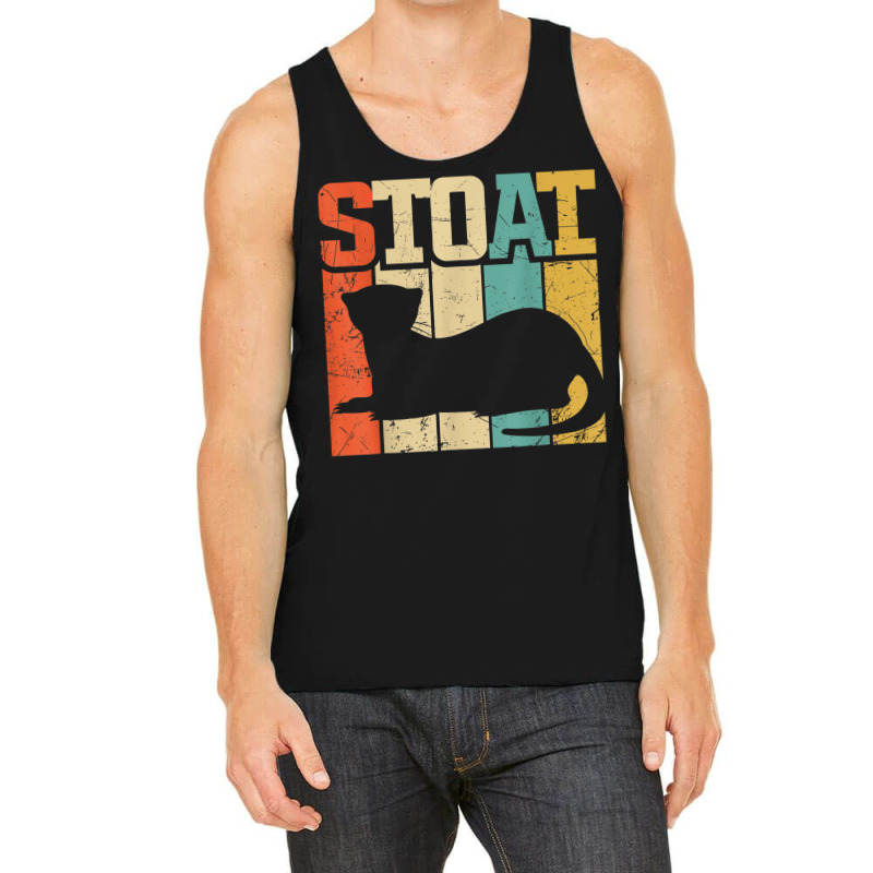 Vintage Stoat Short-tailed Weasel Ermine Tank Top | Artistshot