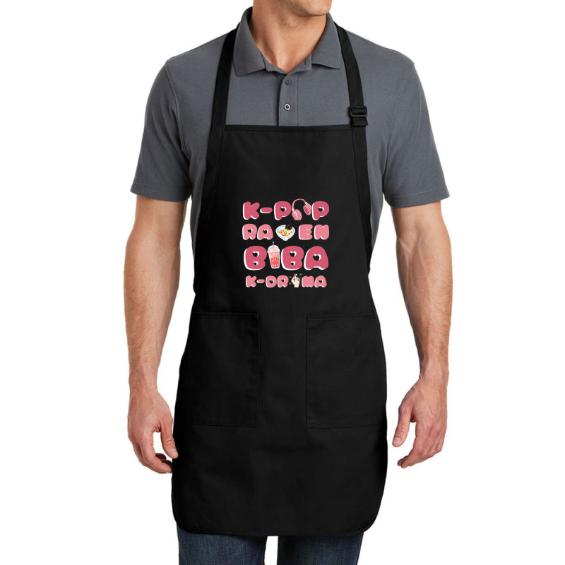 Kpop Ramen Boba And Kdrama Cute Gift 2 Full-length Apron | Artistshot