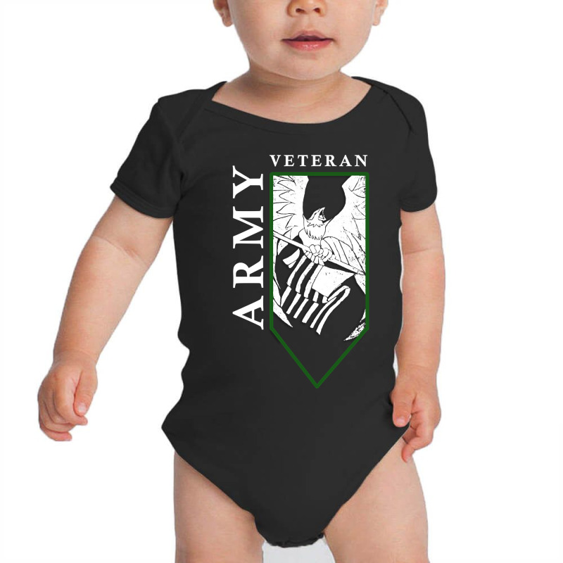 Army Veteran Eagle Tee Baby Bodysuit | Artistshot