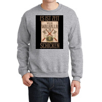 Es Ist Zeit Dich Ins Walhalla Zu Schickn  Aesthetic Hipster Crewneck Sweatshirt | Artistshot