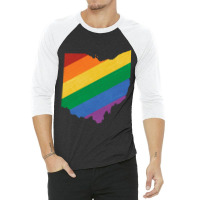 Ohio Pride 3/4 Sleeve Shirt | Artistshot