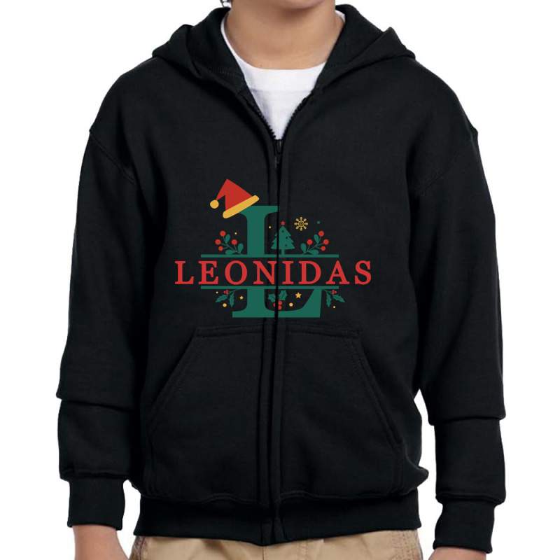 Leonidas Youth Zipper Hoodie by gaugebayou45 | Artistshot