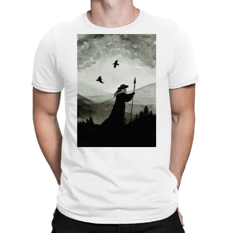 Odin Huginn And Muninn  Boy Funny T-shirt | Artistshot